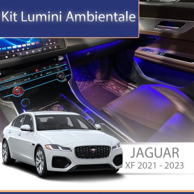 Lumini Ambientale NIGHTVIBE Jaguar XF 2021-2023 set complet control telefon sau sistem original