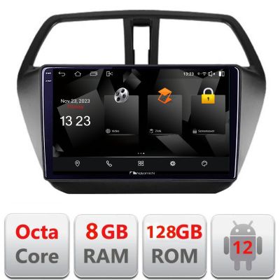 Navigatie Suzuki S-Cross 5960Pro-337 Android Octa Core Qualcomm 2K Qled 8+128 DTS DSP 360 4G Optical