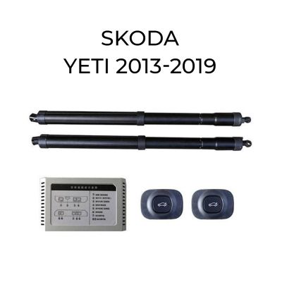 Sistem de ridicare și închidere portbagaj automat din buton și cheie Skoda Yeti 2013-2019