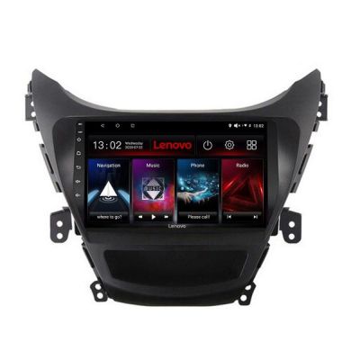 Navigatie Hyundai Elantra 2011-2013 Lenovo Kit-092 4+64 GB Android Waze USB Navigatie Internet Youtube Radio