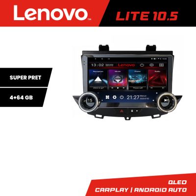 Navigatie Opel Grandland X Crossland X 2016-2020 Lenovo 8 core 4+64 10.5 inch Incell 1K android Wifi 5Ghz gps internet