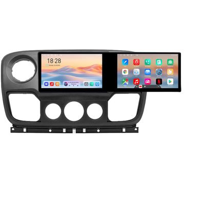 Navigatie Opel Movano, Renault Master 2010-2021  Edotec 2 ecrane  8 core 4+128 21.6 inch Incell android Wifi 5Ghz gps internet
