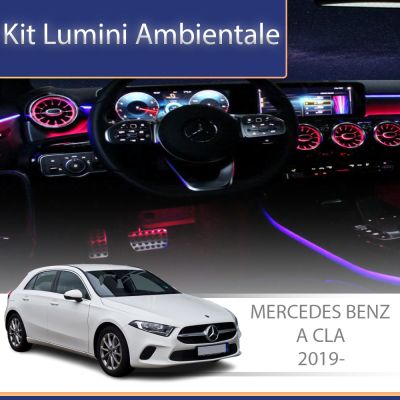 Capace difuzoare NIGHTVIBE sistem Berlin fara lumini Mercedes A W177 CLA W118 control pe sistemul original sau telefon