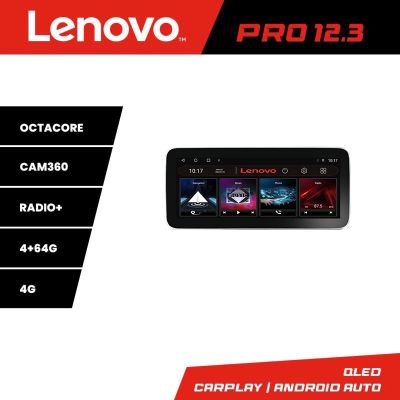 Navigatie Ford Transit 2019- varianta cu radio cd simplu Lenovo PRO 4+64 12.3 inch qled android 4G DSP gps internet  Kit-transit-2019-a