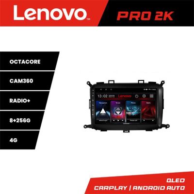 Navigatie Kia Carens 2013-2018 Lenovo Kit-2023 8 core QLED 2K 8+256 360 Android Waze USB Navigatie Internet Youtube Radio
