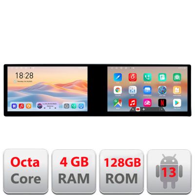 Navigatie Ford Focus C-max S-max Galaxy Mondeo unitati ovale Edotec Incell 1K 10.5 inch  8 core 4+128 carplay android auto radio internet kit-ford-oval+EDT-E211-RK