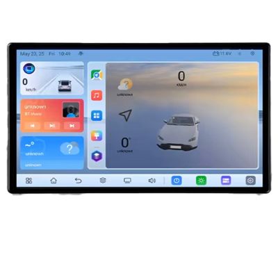 Navigatie Renault Trafic 2008-2012 Android 8 Core 2.2 Ghz 8+128 Qled 1K ADAS 4G LTE GPS 360