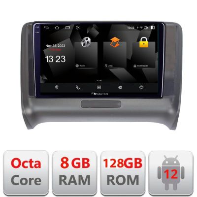 Navigatie Audi TT 2004-2011 5960Pro-078 Android Octa Core Qualcomm 2K Qled 8+128 DTS DSP 360 4G Optical