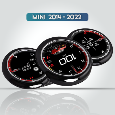 Ceasuri electronice digitale FULL HD MINI Cooper 2014-2023