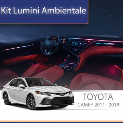 Lumini Ambientale NIGHTVIBE Toyota Camry 2011 - 2017 set complet control telefon sau sistem original
