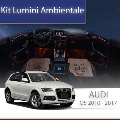 Lumini Ambientale NIGHTVIBE  Audi Q5 2010-2017 set complet control telefon sau sistem original