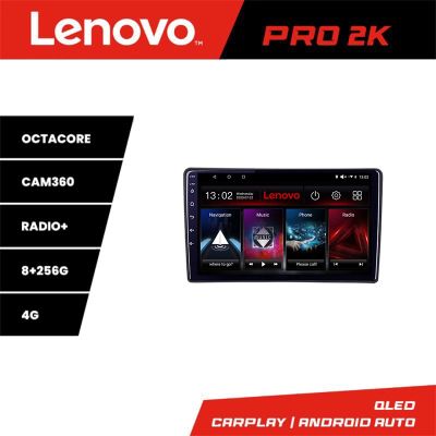 Navigatie Fiat Tipo 2015-2021 Lenovo Kit-TIPO 8 core QLED 2K 8+256 360 Android Waze USB Navigatie Internet Youtube Radio
