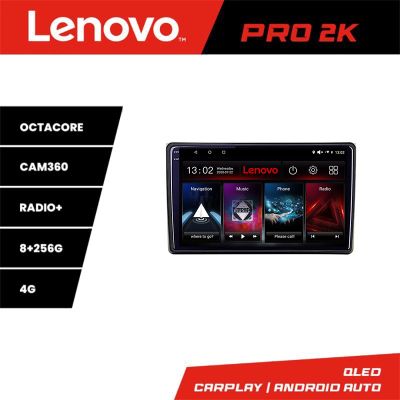 Navigatie Audi A4 B6  Lenovo Kit-050 8 core QLED 2K 8+256 360 Android Waze USB Navigatie Internet Youtube Radio v1