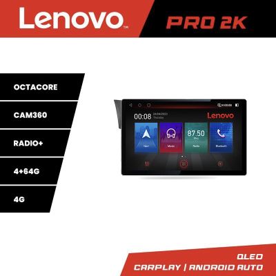 Navigatie Honda Fit 2008-2013 Lenovo PRO 4+64 13 inch 2K android 4G DSP gps internet  Kit-fit-08