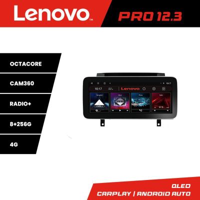 Navigatie Mercedes SLK 2004-2011 K-SLK Lenovo PRO 8+256 12.3 inch qled android 4G DSP gps internet