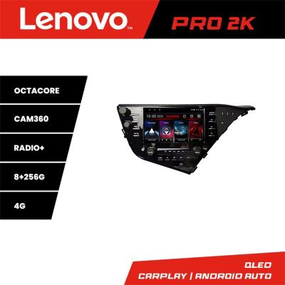 Navigatie Toyota Camry 2017-2021 V2 Android radio gps internet 8 core QLED 2K 8+256 360 Lenovo