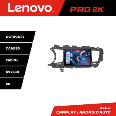Navigatie Kia Optima 2014-2015 Android radio gps internet 8 core QLED 2K 12+256 360 Lenovo