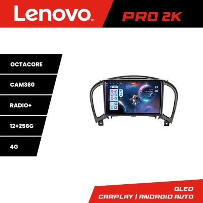 Navigatie Nissan Juke 2010-2015 Lenovo Kit-JUKE 8 core QLED 2K 12+256 360 Android Waze USB Navigatie Internet Youtube Radio