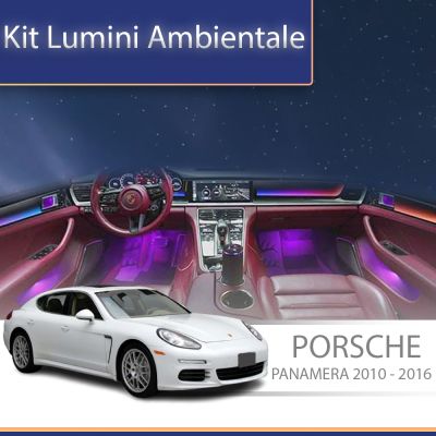 Lumini Ambientale NIGHTVIBE Porsche Panamera 2010-2016 set complet cu trimuri control telefon sau sistem original