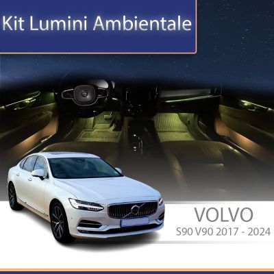 Lumini Ambientale NIGHTVIBE Volvo S90/V90 2017-2022 set complet control telefon sau sistem original