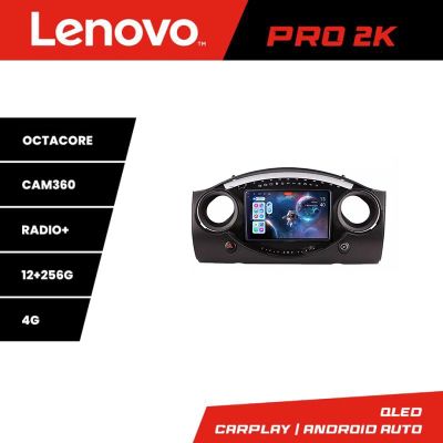 Navigatie Mini intre anii 2004-2006 Android radio gps internet 8 core QLED 2K 12+256 360 Lenovo
