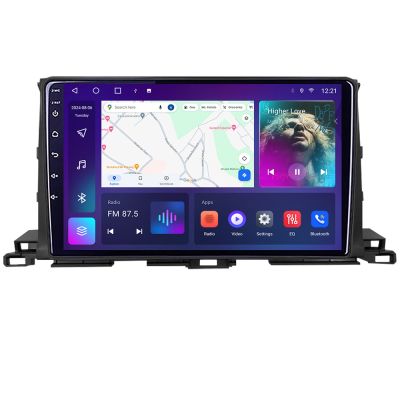 Navigatie Toyota Highlander 2013-2018 Android radio gps internet 4+64 carplay android auto KIT-highlander13+EDT-E310v3