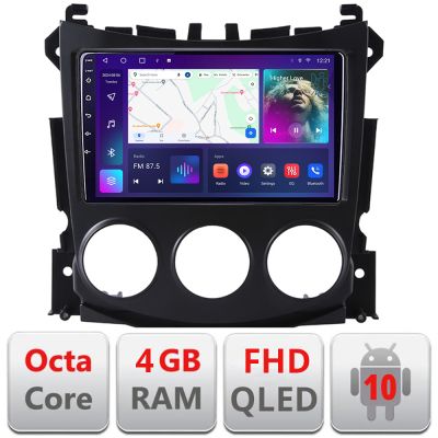 Navigatie Nissan 370Z 2008-2012 Android radio gps internet 4+64 carplay android auto KIT-370Z+EDT-E309v3