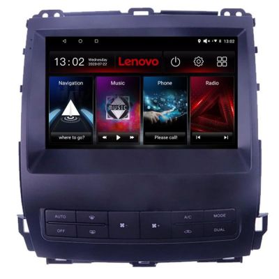 Navigatie Toyota Prado J120 2002-2009 Lenovo Kit- j120 4+64 GB Android Waze USB Navigatie Internet Youtube Radio