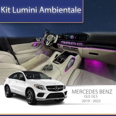 Lumini Ambientale NIGHTVIBE Mercedes Benz W167 capace difuzore control telefon sau sistem original