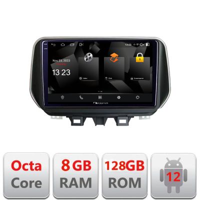 Navigatie Hyundai Tucson 2019 5960Pro-1135 Android Octa Core Qualcomm 2K Qled 8+128 DTS DSP 360 4G Optical