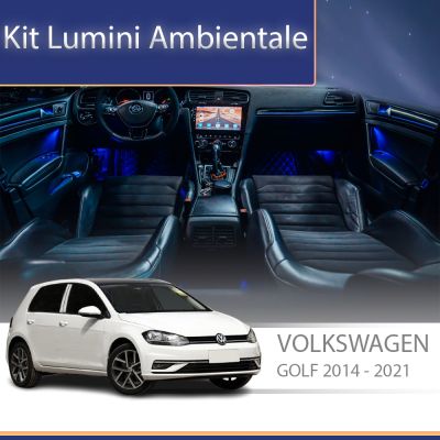 Lumini Ambientale NIGHTVIBE VW Golf 7 dedicat control din sistemul original sau telefon