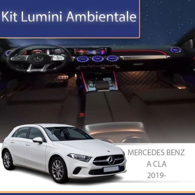 Lumini Ambientale NIGHTVIBE Mercedes W177-02+03 2019-2025 dedicat ventilatoare dedicate control telefon sau sistem original