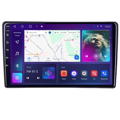 Navigatie Toyota Android radio gps internet 4+64 carplay android auto Kit-toyota-universal+EDT-E309v3