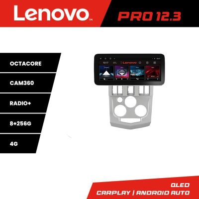 Navigatie Dacia Logan 1 2003-2010 K-logan Lenovo PRO 8+256 12.3 inch qled android 4G DSP gps internet  Q