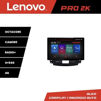 Navigatie Mitsubishi Outlander 2010 K-056 Lenovo PRO 4+64 13 inch 2K android 4G DSP gps internet  Q