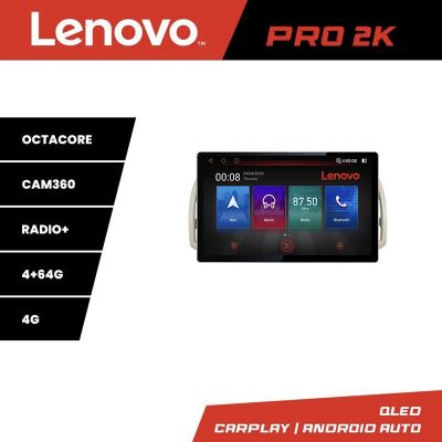 Navigatie Nissan Micra 2002-2010 Lenovo PRO 4+64 13 inch 2K android 4G DSP gps internet  KIT-micra2003