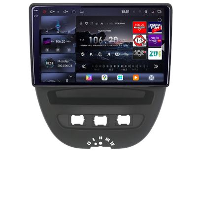 Navigatie Citroen C1 Peugeot 107 Toyota Aygo 2005-2014 Android radio gps internet 8 core QLED 2K 16+512GB 360 Edotec