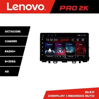 Navigatie Kia Stonic 2016-2020 Android radio gps internet 8 core QLED 2K 8+256 360 Lenovo