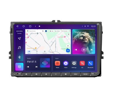 Navigatie VW Seat Skoda EDT-E305 cu Android GPS Internet Bluetooth Radio 8core 4+64 4G carplay wireless v1