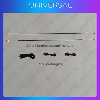 Lumini Ambientale NIGHTVIBE Universal set complet control telefon sau sistem original
