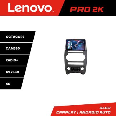 Navigatie Jeep Commander Android radio gps internet 8 core QLED 2K 12+256 360 Lenovo