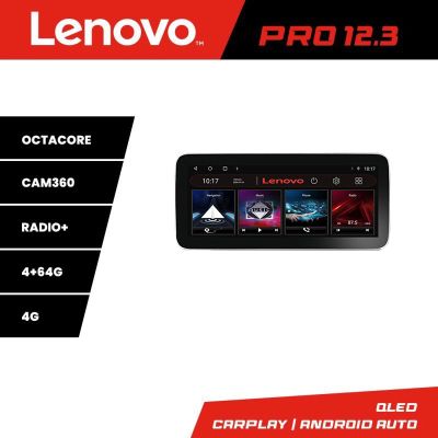 Navigatie Skoda Superb 3 2015- K-932 Lenovo PRO 4+64 12.3 inch qled android 4G DSP gps internet  C