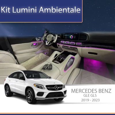 Lumini Ambientale NIGHTVIBE Mercedes GLE W167 GLS X167 capace tweeter