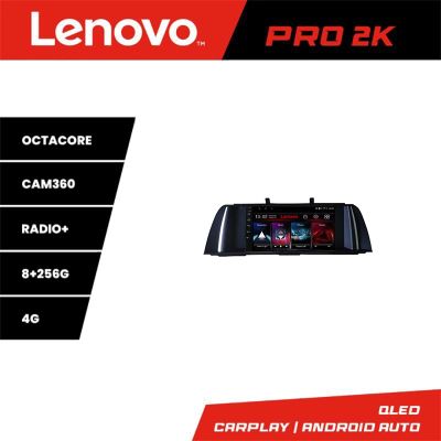 Navigatie Seria 5 F10 2010-2012 CIC 8 core QLED 2K 8+256 360 Android Waze USB Navigatie Internet Youtube Radio Lenovo
