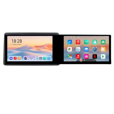 Navigatie Dacia Duster 2023- Edotec 2 ecrane  8 core 4+128 21.6 inch Incell android Wifi 5Ghz gps internet  KIT-duster2023