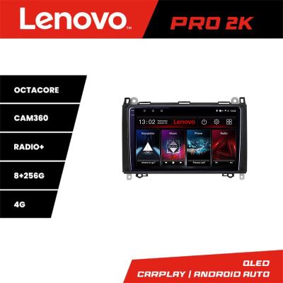 Navigatie Mercedes VW Lenovo Kit-068 8 core QLED 2K 8+256 360 Android Waze USB Navigatie Internet Youtube Radio v1