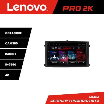 Navigatie Rexton 2019- Lenovo Kit-REXTON 8 core QLED 2K 8+256 360 Android Waze USB Navigatie Internet Youtube Radio