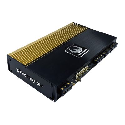 Amplificatoare Phoenix Gold  ZQA6.8 cu DSP, 6 x 150 watts, în 2 sau 4 Ohm, clasa A/B, 6 canale