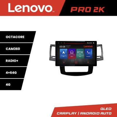 Navigatie Toyota Hilux 2008-2014 K-143 Lenovo PRO 4+64 13 inch 2K android 4G DSP gps internet