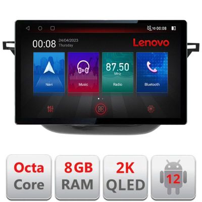 Navigatie Opel Corsa F 2019-, Ecran 2K QLED 13",Octacore,8Gb RAM,128Gb Hdd,4G,360,DSP,Carplay,Bluetooth